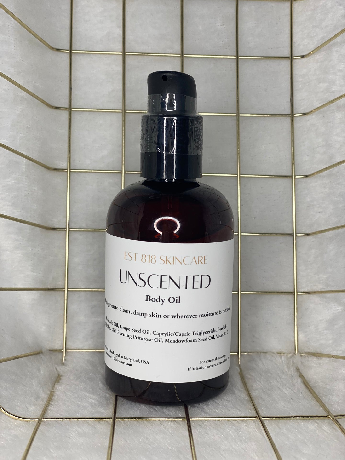 Unscented Body Oil | Dry Skin