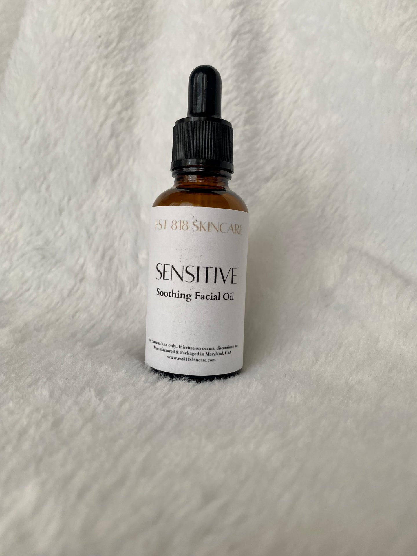 Sensitive Soothing Facial Oil | Acne Prone